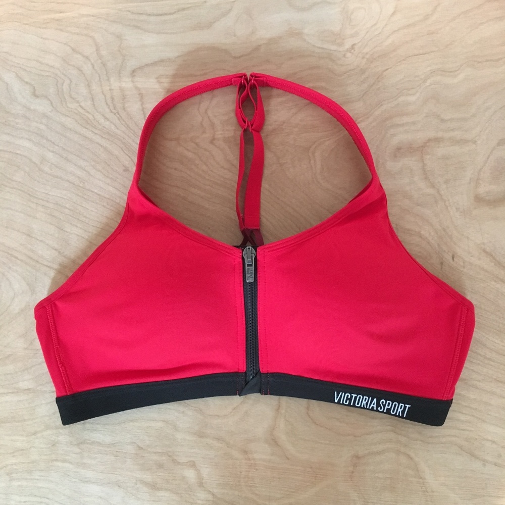 Victoria's Secret VSX Knockout Sport Bra Red 36B